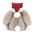 Load image into Gallery viewer, Jellycat Bashful Christmas Bunny Beige Medium BAS3CHRISN 3
