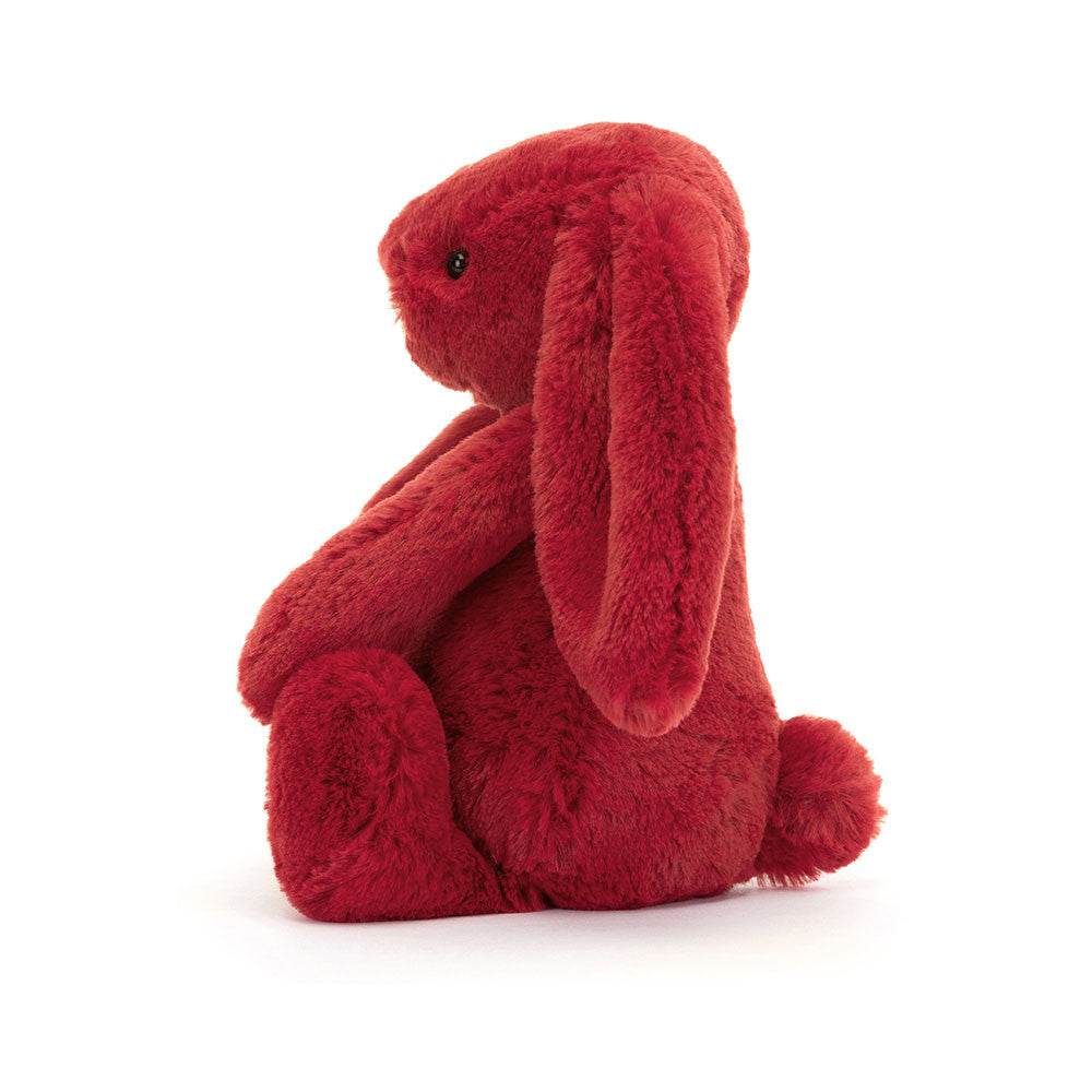 Jellycat Bashful Cranberry Bunny Little BASS6CRAN 2