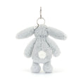 Load image into Gallery viewer, Jellycat Bashful Silver Bunny Bag Charm BAS4BOBC 4
