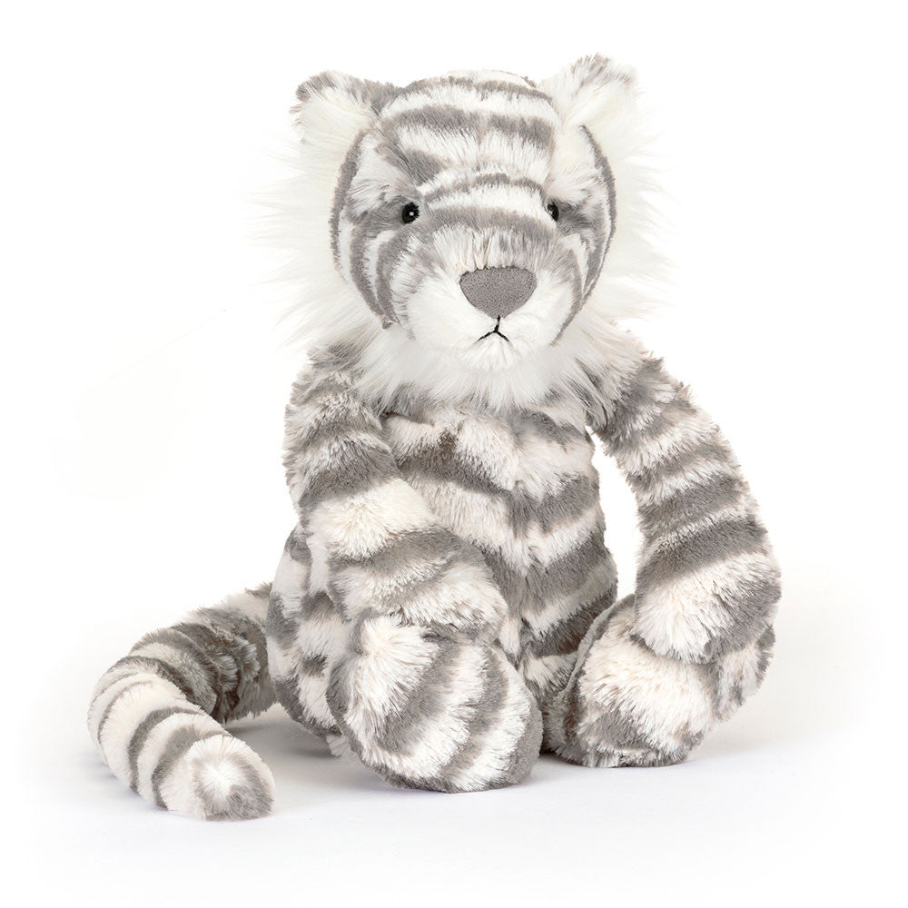 Jellycat Bashful Snow Tiger Medium BAS3SNT 1