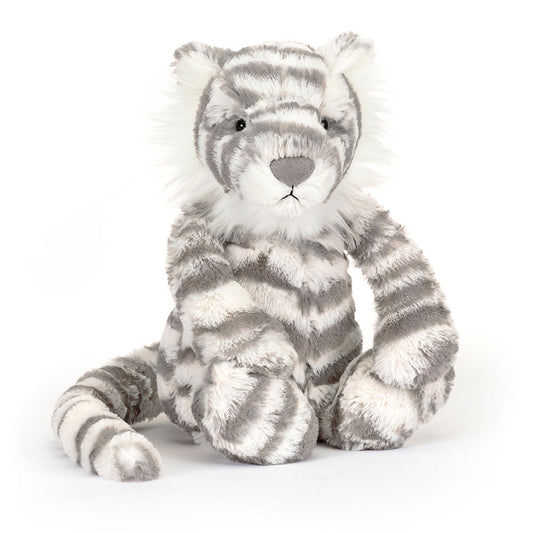 Jellycat Bashful Snow Tiger Medium BAS3SNT 1