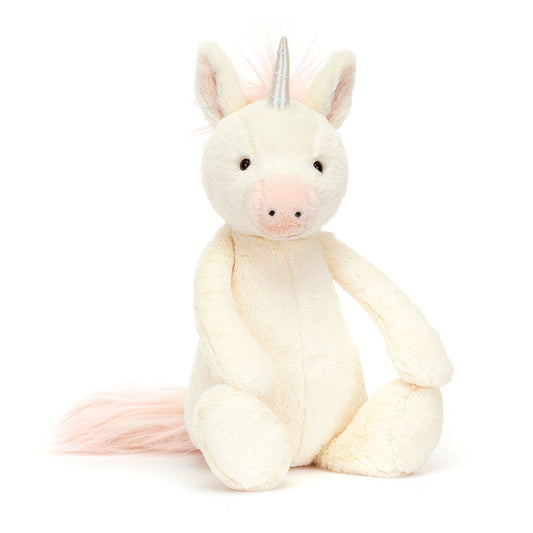 Jellycat Bashful Unicorn Medium BAS3UC 1