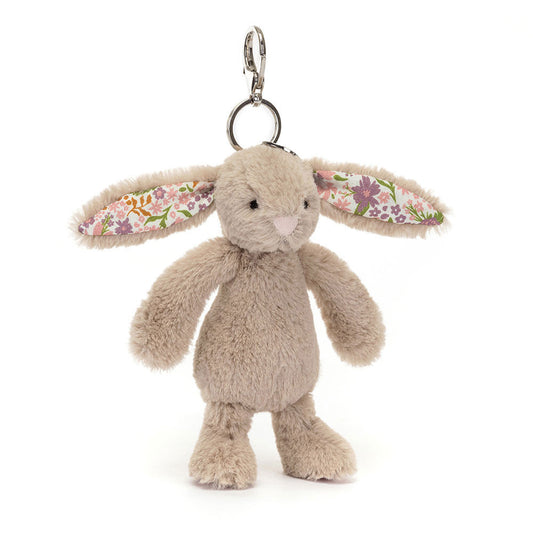 Jellycat Blossom Beige Bunny Petal Bag Charm BAS4BMBC 2