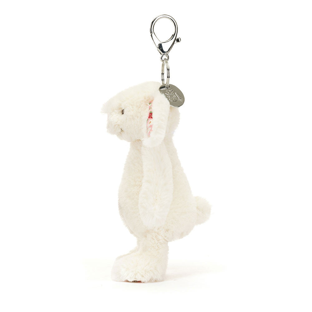 Jellycat Blossom Cream Bunny Berry Bag Charm BAS4MSBC 3