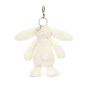Load image into Gallery viewer, Jellycat Blossom Cream Bunny Berry Bag Charm BAS4MSBC 4
