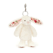 Load image into Gallery viewer, Jellycat Blossom Cream Bunny Berry Bag Charm BAS4MSBC 2
