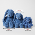 Load image into Gallery viewer, Jiggle & Giggle Cobalt Blue Bunny Small JCST464 3
