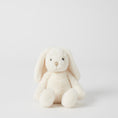 Load image into Gallery viewer, Jiggle & Giggle Cream Bunny Small JCST353 1

