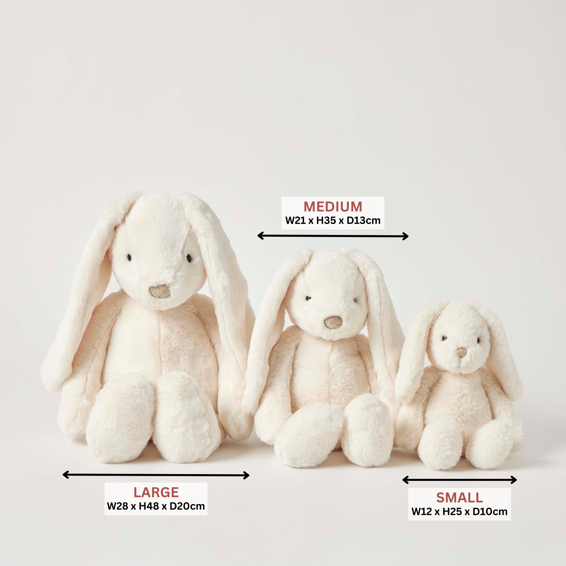 Jiggle & Giggle Cream Bunny Small JCST353 6