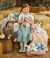 Load image into Gallery viewer, Jiggle & Giggle Green Bunny Small
