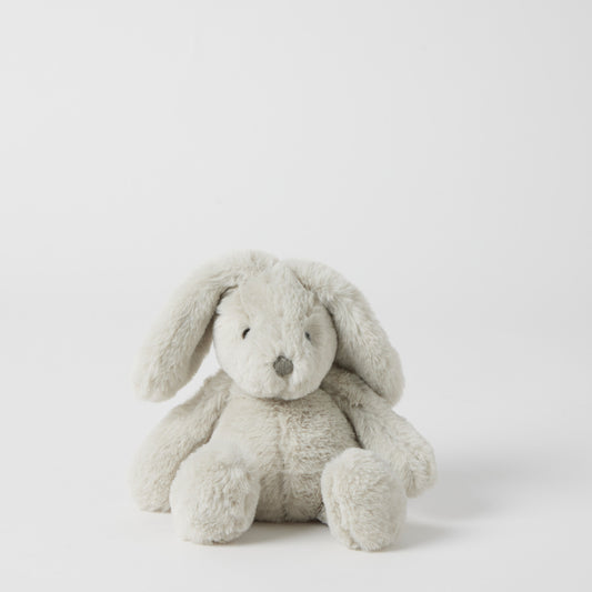Jiggle & Giggle Grey Bunny Small JCST387 1