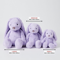 Load image into Gallery viewer, Jiggle & Giggle Lilac Bunny Large JCST472 3
