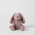 Load image into Gallery viewer, Jiggle & Giggle Mauve Bunny Small JCST440 1
