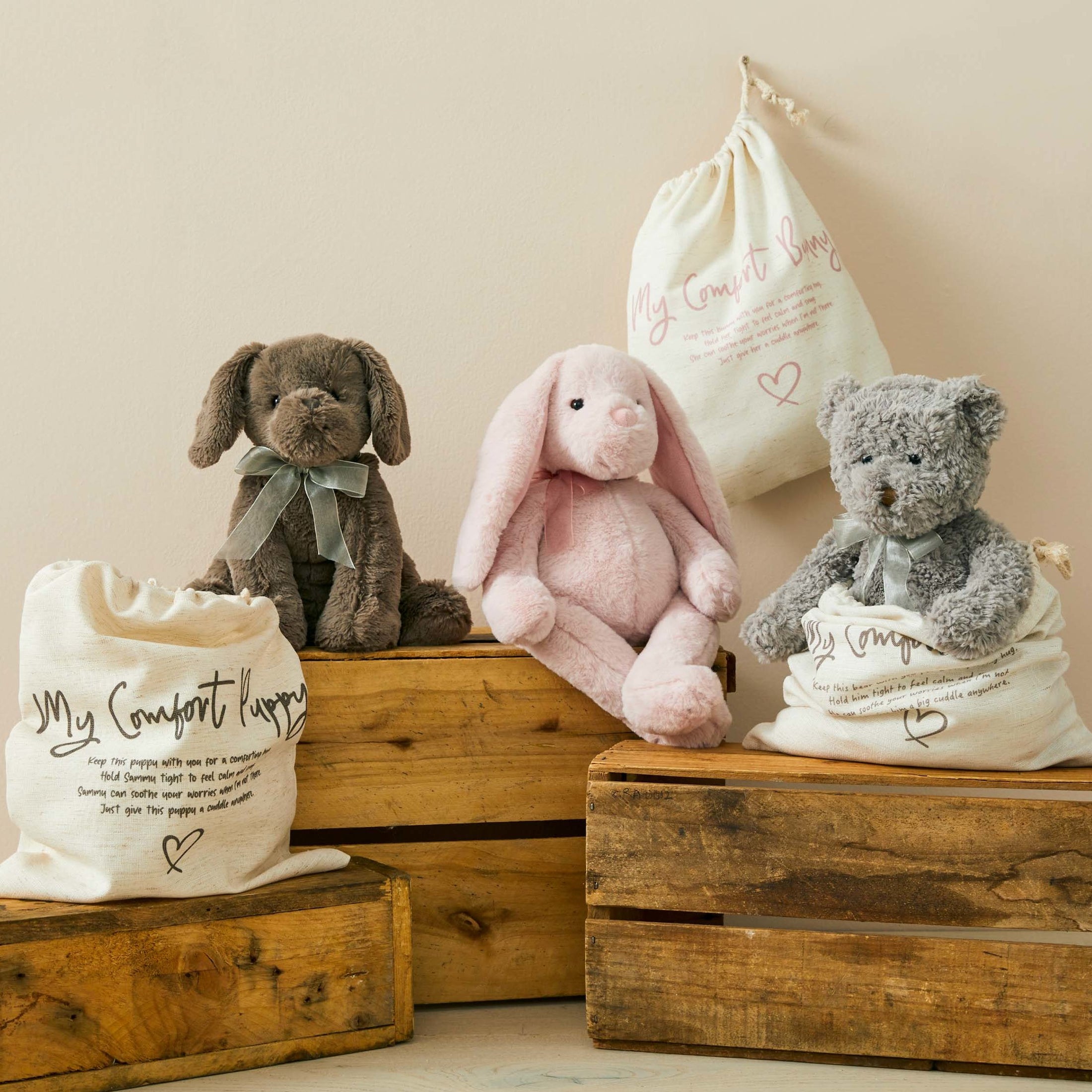 Jiggle & Giggle Penny the Comfort Bunny JCST357 5