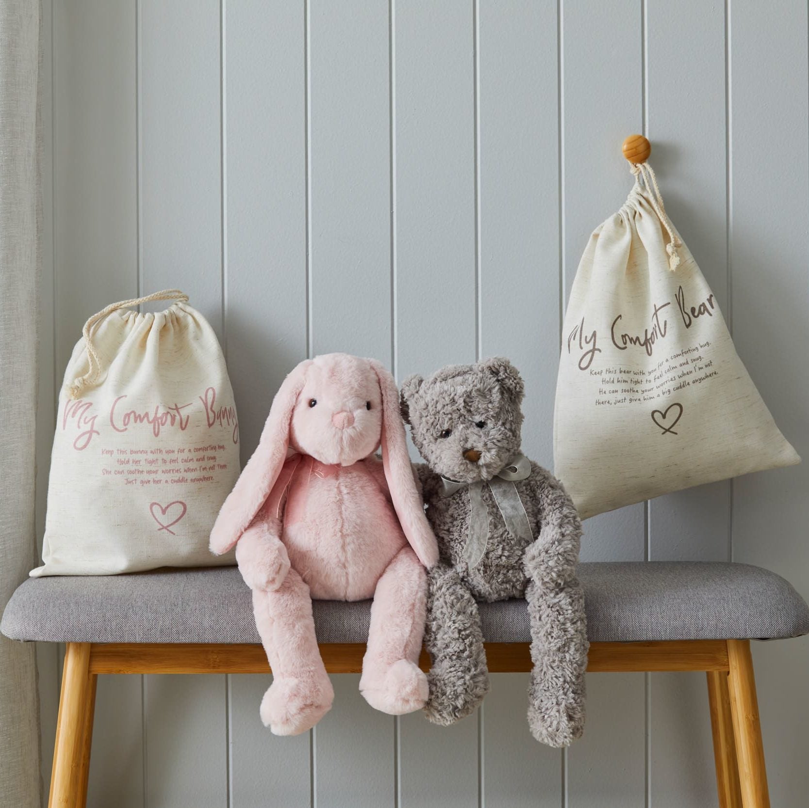 Jiggle & Giggle Penny the Comfort Bunny JCST357 4
