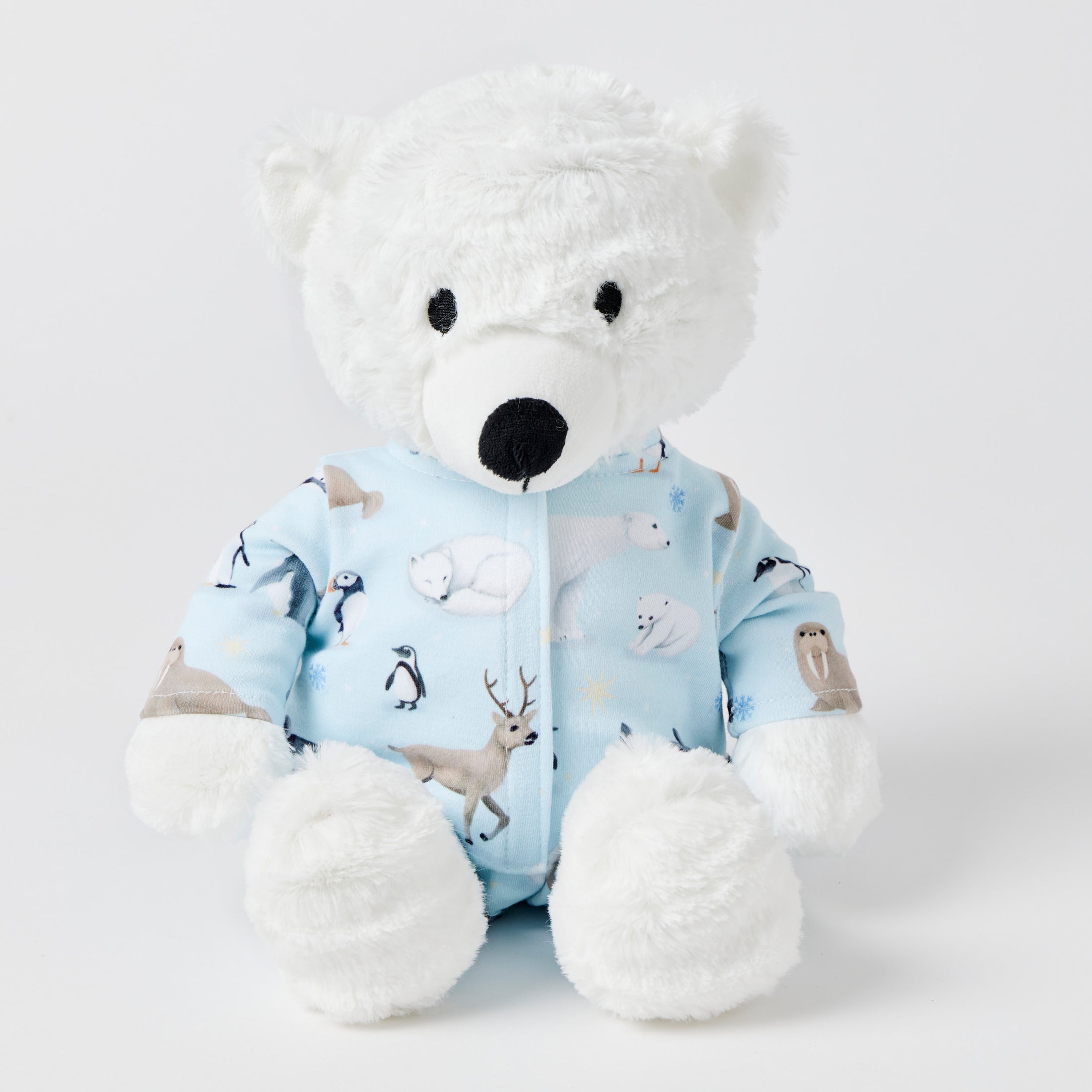 Jiggle & Giggle Polar Bear in Pyjamas NVST001 1