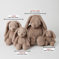 Load image into Gallery viewer, Jiggle & Giggle Taupe Bunny Small JCST352 6
