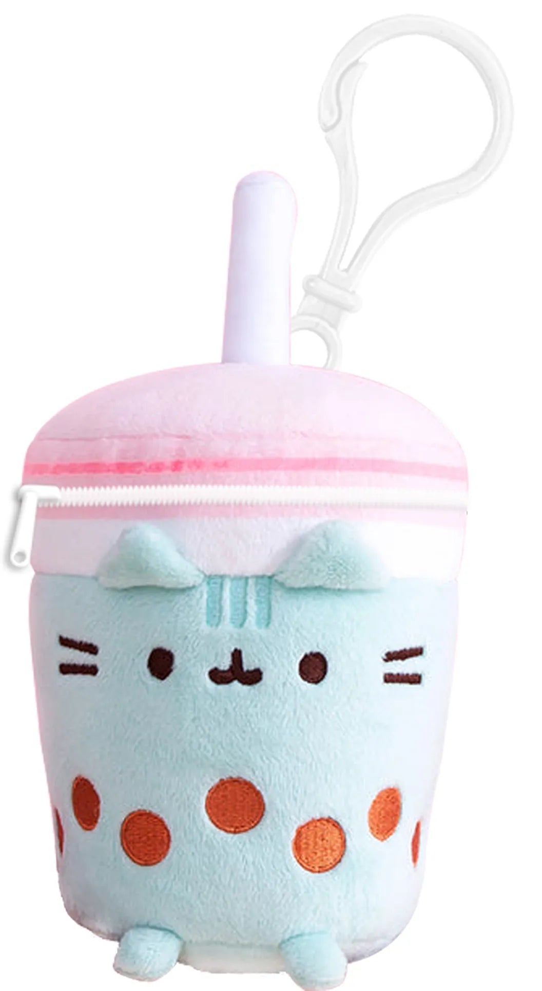PUSHEEN SIPS BAG CHARM PURSE BOBA TEA PUPSP5856 1