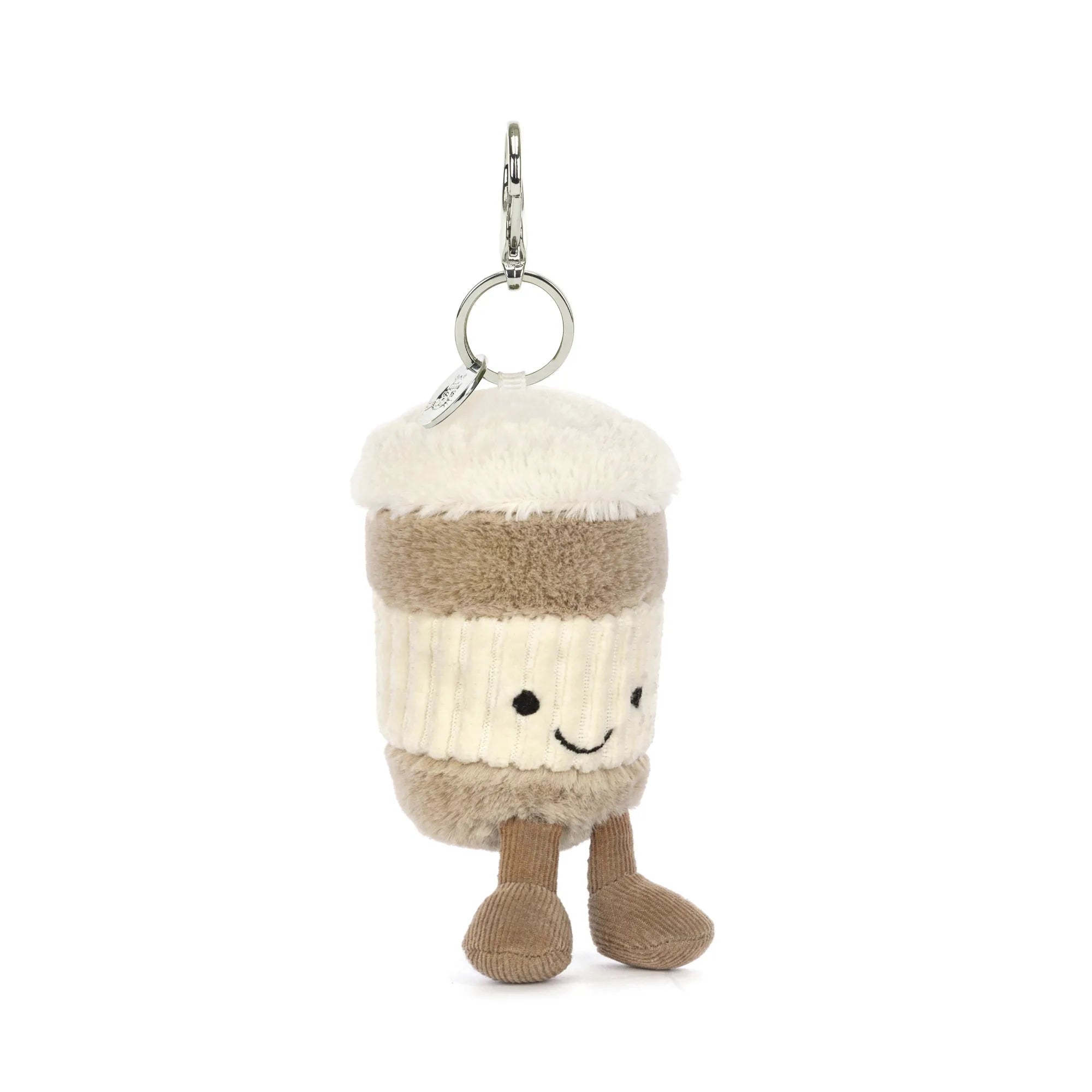 Jellycat Amuseables Coffee-To-Go Bag Charm ACOF4BC 1