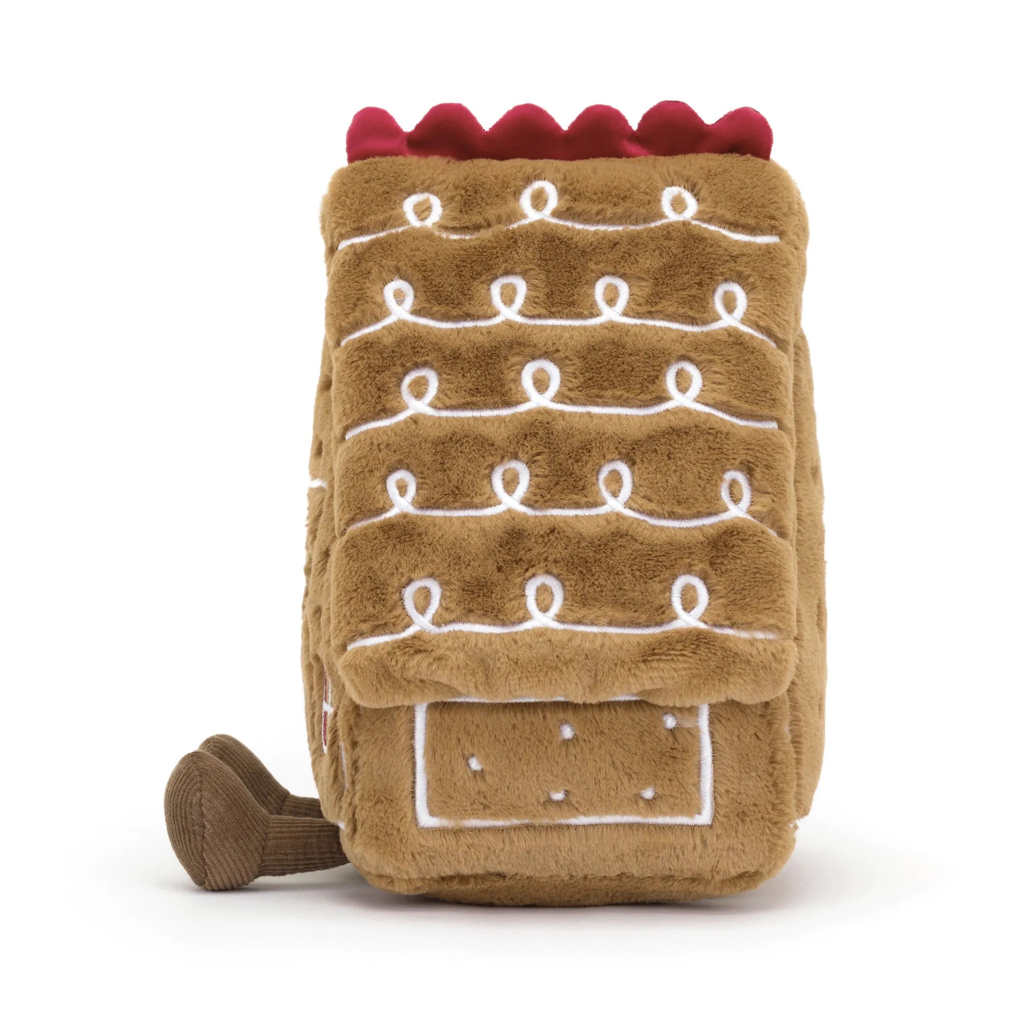 Jellycat Amuseables Gingerbread House A2GHO 3