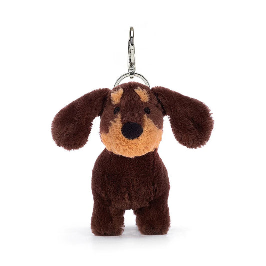 Jellycat Otto Sausage Dog Bag Charm OT4BCSDN 1