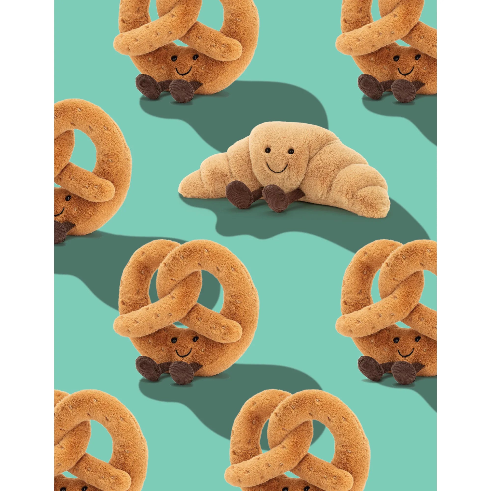  Amuseable Pretzel プレッツェル ぬいぐるみ Amuseable Pretzel プレッツェル パン プリッツエル ぱんのぬいぐるみ
