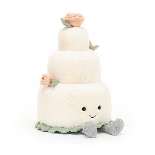 Jellycat Amuseables Wedding Cake A1WED 1