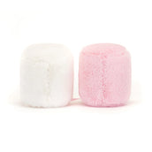 Load image into Gallery viewer, Jellycat Amuseables Pink and White Marshmallows
