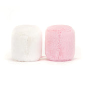 Load image into Gallery viewer, Jellycat Amuse Pnk/Wht Marshmallows A6MPWN 4
