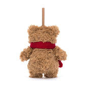 Load image into Gallery viewer, Jellycat Bartholomew Bear Decoration BARS6BD 4
