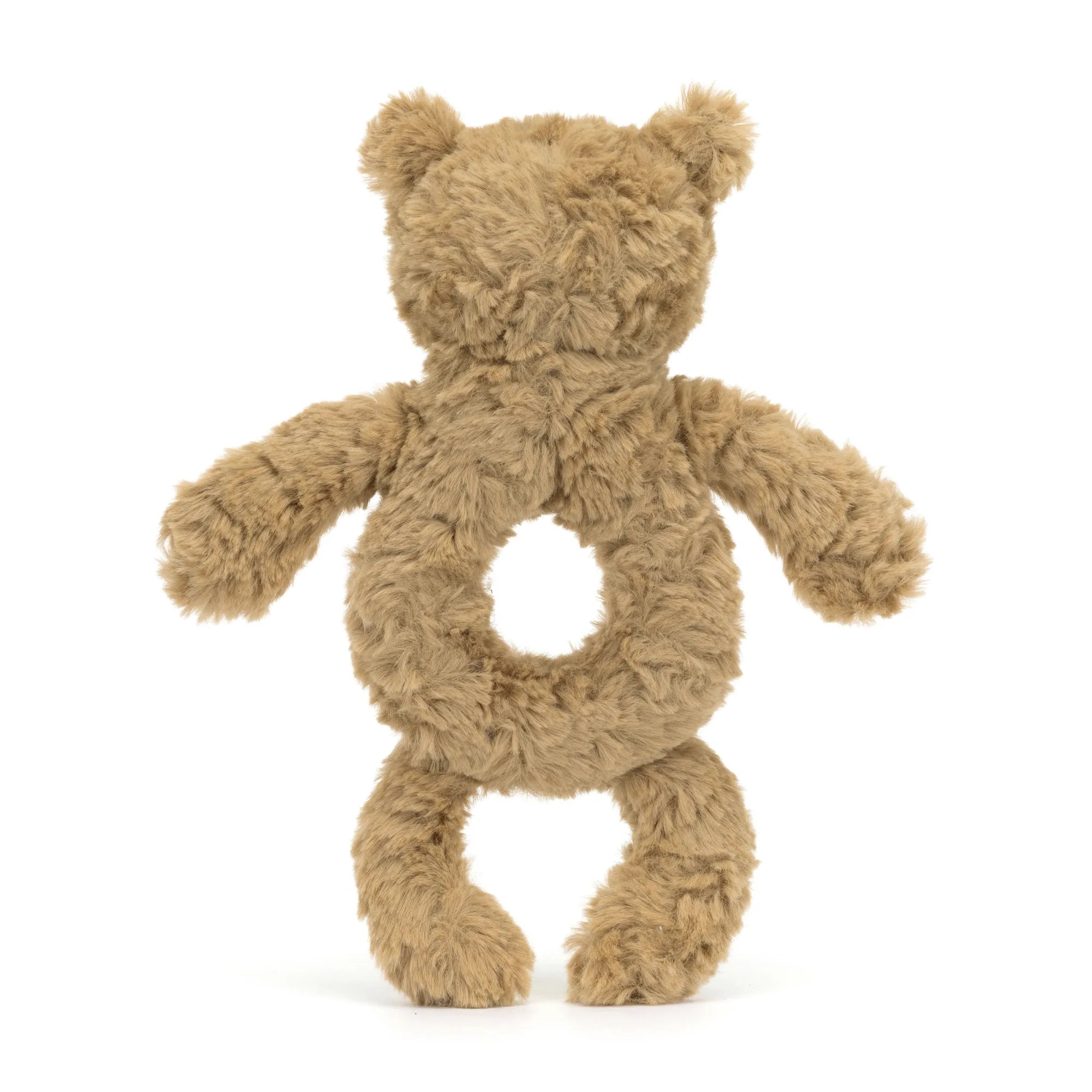 JELLYCAT BARTHOLOMEW BEAR RING RATTLE BAR4RR 4