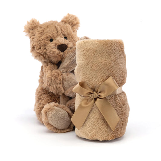 Jellycat Bartholomew Bear Soother BARS4BRN 1