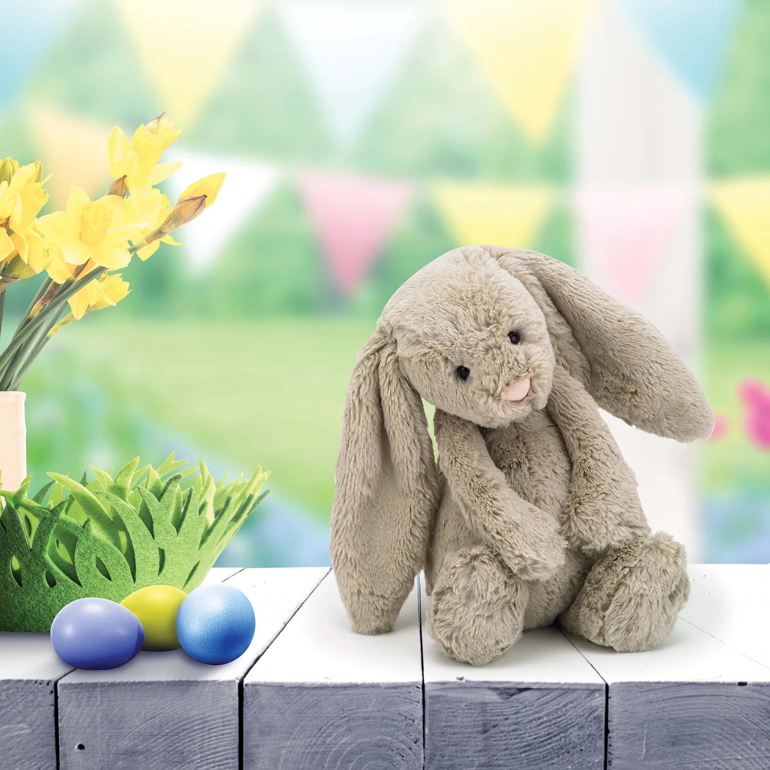 JELLYCAT BASHFUL BEIGE BUNNY MEDIUM BAS3BN 3