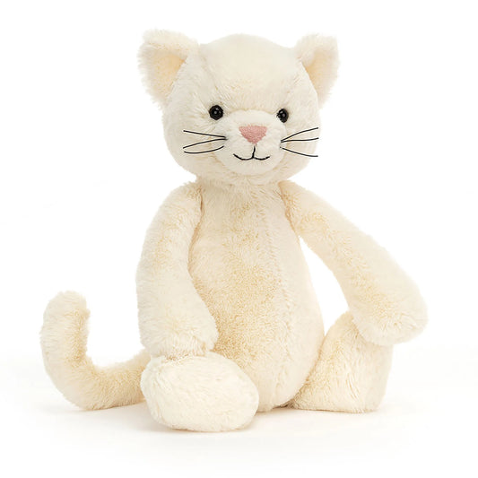 JELLYCAT BASHFUL CREAM KITTEN MEDIUM BAS3KIT 1