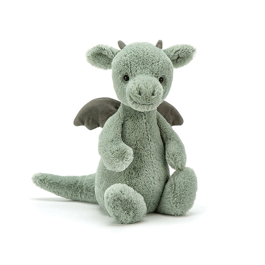 Jellycat Bashful Dragon Medium BAS3DGNN 1