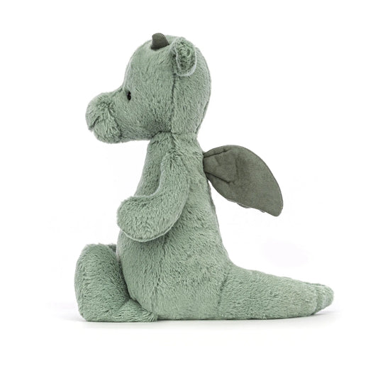 Jellycat Bashful Dragon Medium BAS3DGNN 2