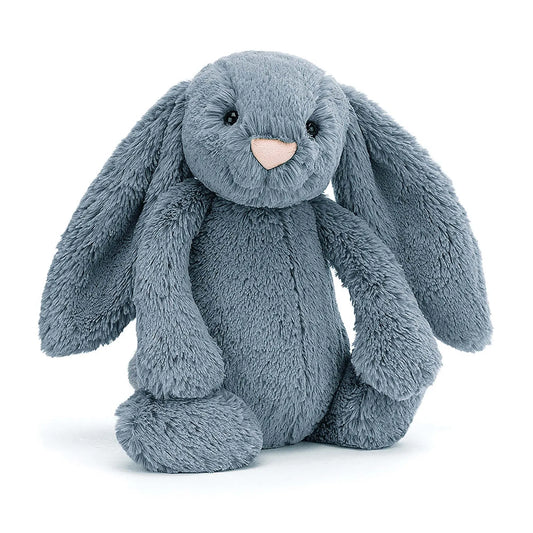 JELLYCAT BASHFUL DUSKY BLUE BUNNY MEDIUM BAS3DUSKB 1