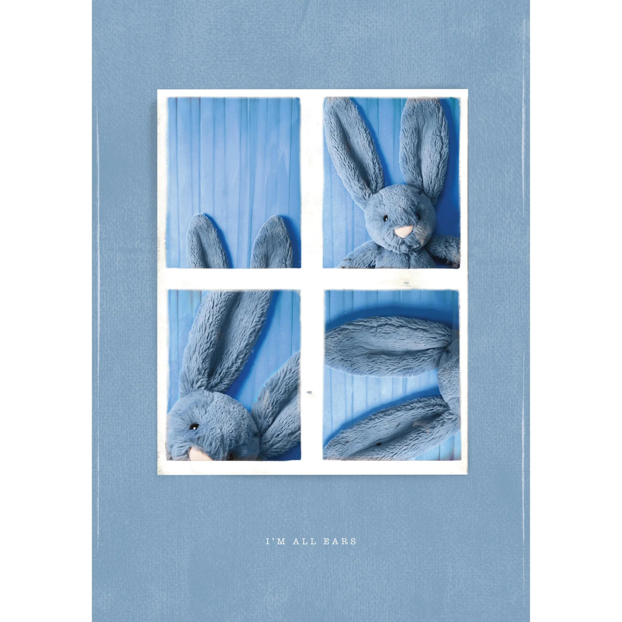 Jellycat Bashful Dusky Blue Bunny Medium BAS3DUSKBN 2