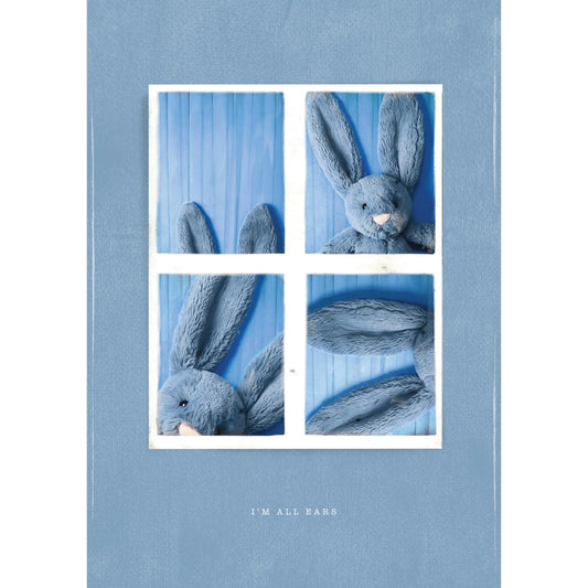 Jellycat Bashful Dusky Blue Bunny Medium BAS3DUSKBN 2