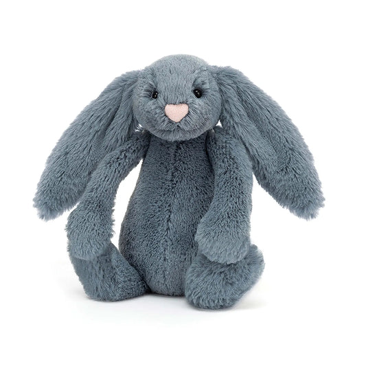 Jellycat Bashful Dusky Blue Bunny Small BASS6DUSKBN 1