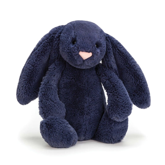 JELLYCAT BASHFUL NAVY BUNNY MED BAS3NB 1