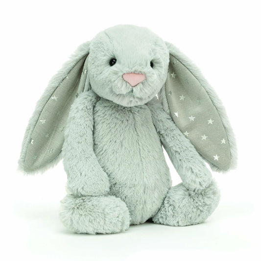 JELLYCAT BASHFUL SHIMMER BUNNY MEDIUM BAS3SHIM 1