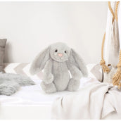 Load image into Gallery viewer, Jellycat Bashful Silver Bunny Medium BAS3BSN 2
