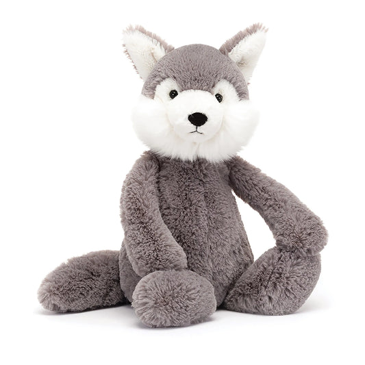 Jellycat Bashful Wolf Medium BAS3WN 1