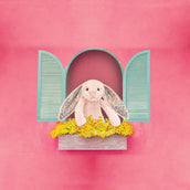 Load image into Gallery viewer, Jellycat Bloss Bashful Blush Bunny Sml BL6BLUNN 2
