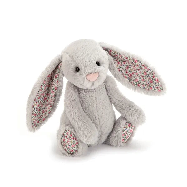 Jellycat Blossom Bashful Silver Bunny Little BLB6SBNN 1
