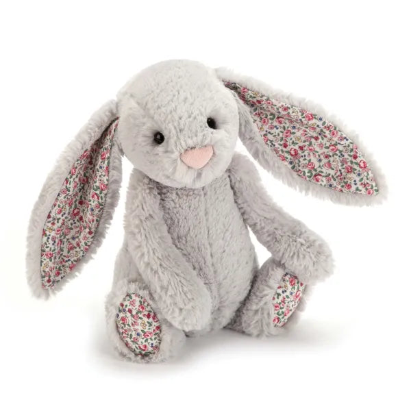 JELLYCAT BLOSSOM BASHFUL BUNNY SILVER MEDIUM BL3BSNN 1