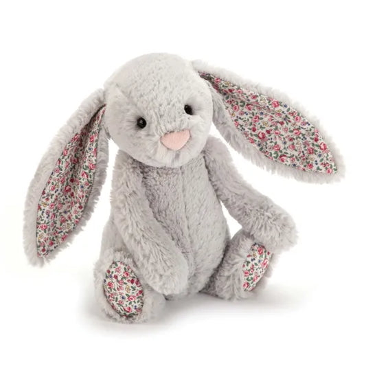 JELLYCAT BLOSSOM BASHFUL BUNNY SILVER MEDIUM BL3BSNN 1