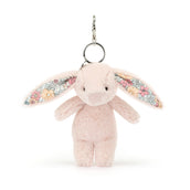 Load image into Gallery viewer, Jellycat BlossBlush Bunny Bag Charm BL4BLBC 1
