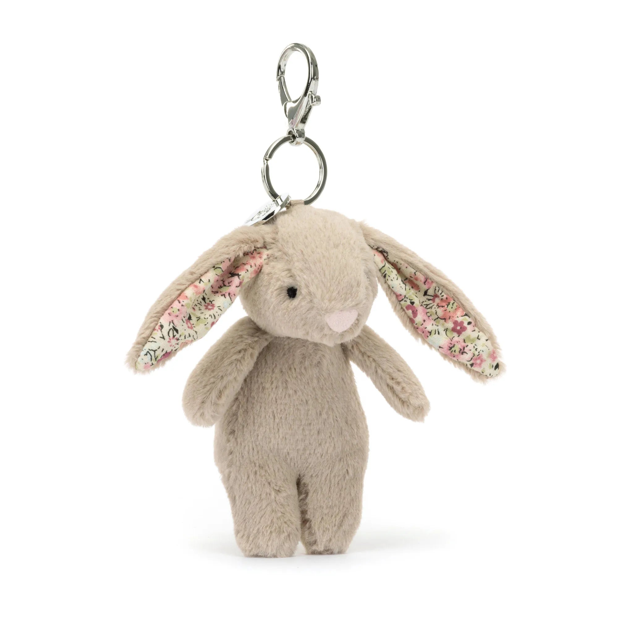 Jellycat Blossom Bunny Bag Charm Beige BL4BBC 2